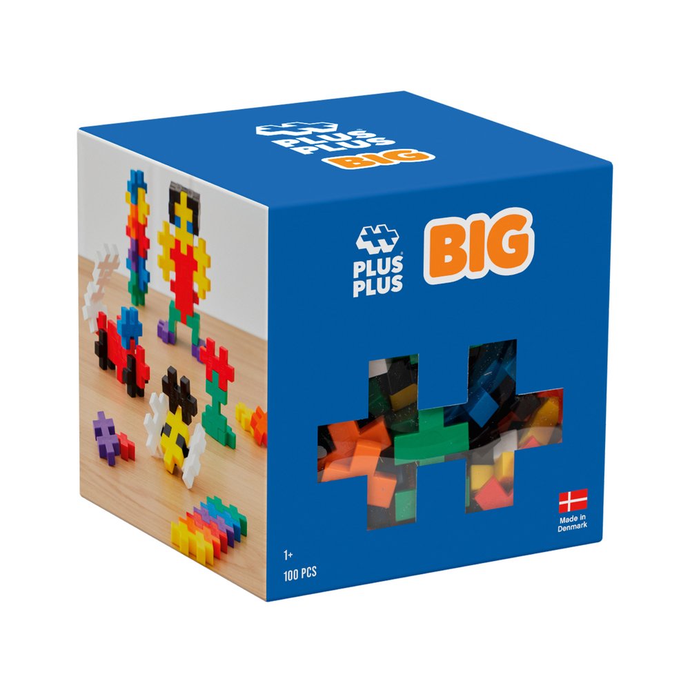 Big cubo básico mix 100 pzas