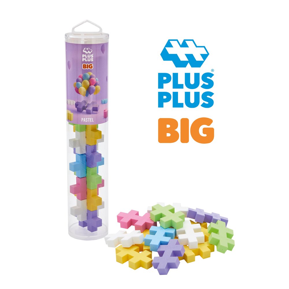 Big tubo 15 piezas: Pastel