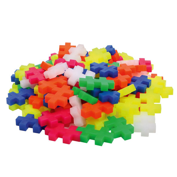 Big cubo neón mix 100 pzas