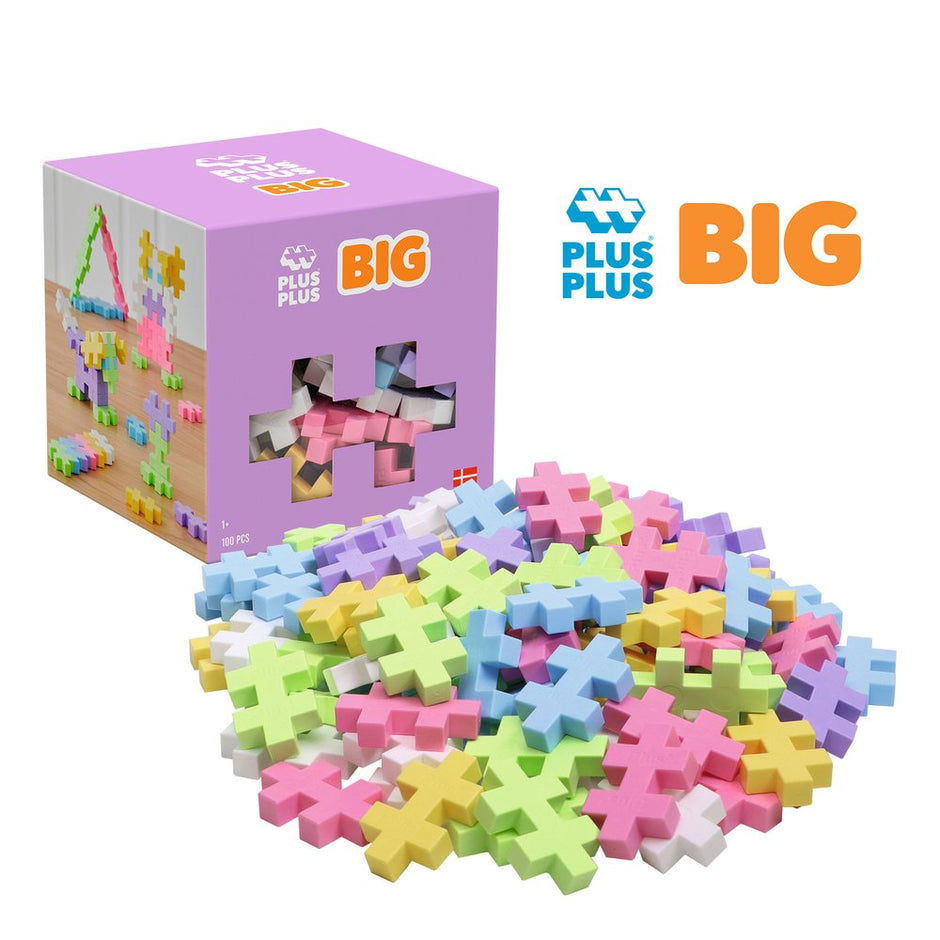 Big cubo pastel mix 100 pzas