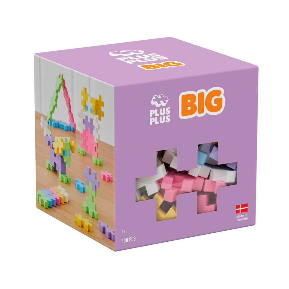 Big cubo pastel mix 100 pzas
