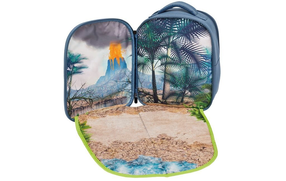 Mochila 3D Escenario Dinosaurios