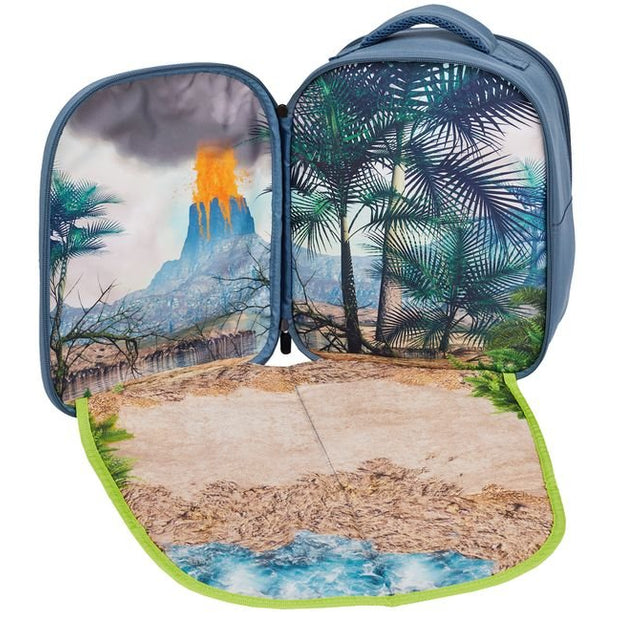 Mochila 3D Escenario Dinosaurios