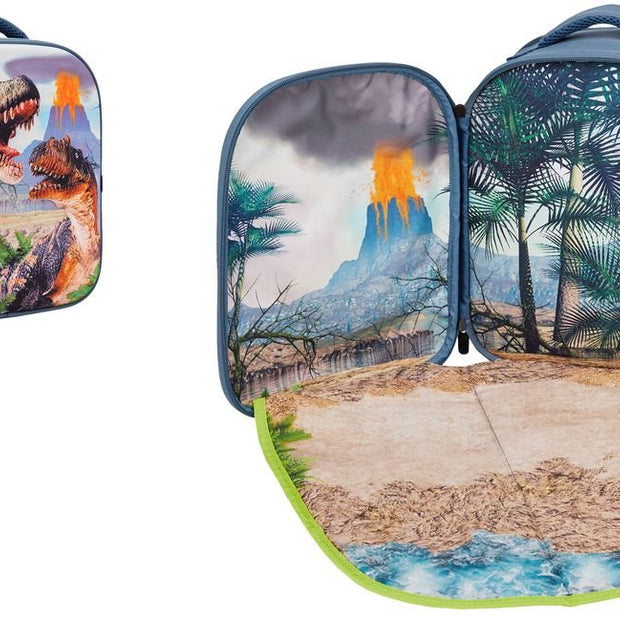 Mochila 3D Escenario Dinosaurios