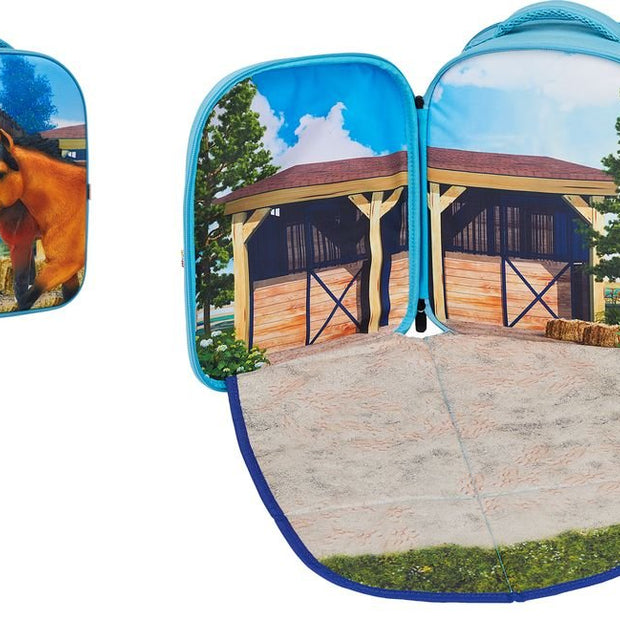 Mochila 3D Escenario Caballos