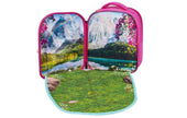 Mochila 3D Escenario Unicornios