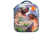 Mochila Dinosaurios 3D Junior con 2 figuras  (T-Rex y Velociraptor)