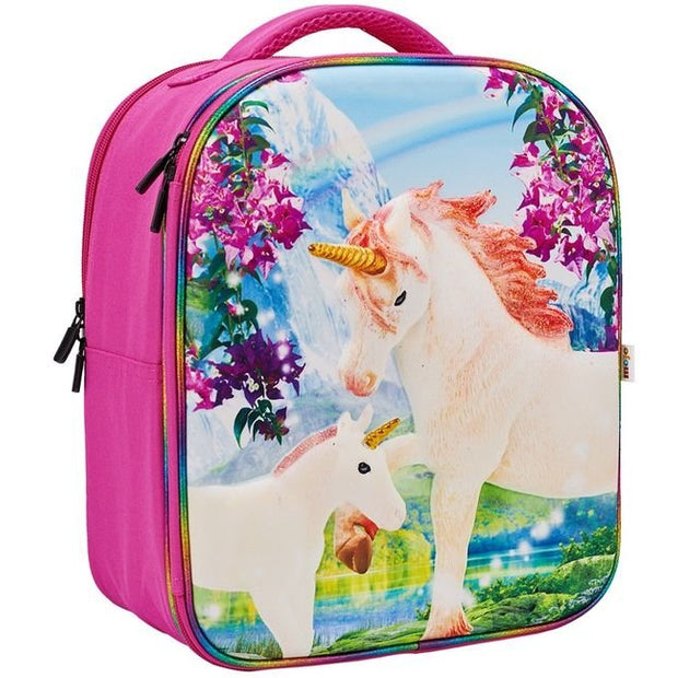 Mochila Unicornios 3D con 2 figuras (Unicornio y Unicornio Baby)