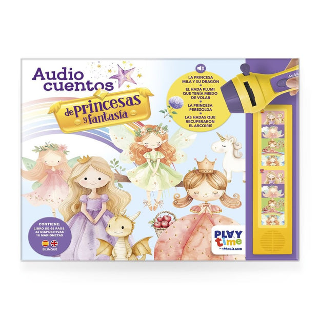 Proyector audiocuentos - Princesas y fantasía