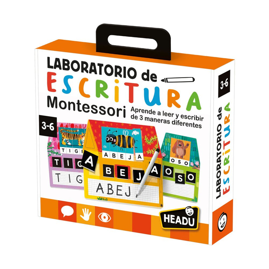 Laboratorio de escritura Montessori