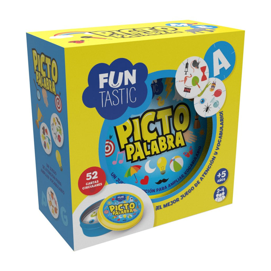 CARTAS FUNTASTIC - PICTO PALABRA con caja