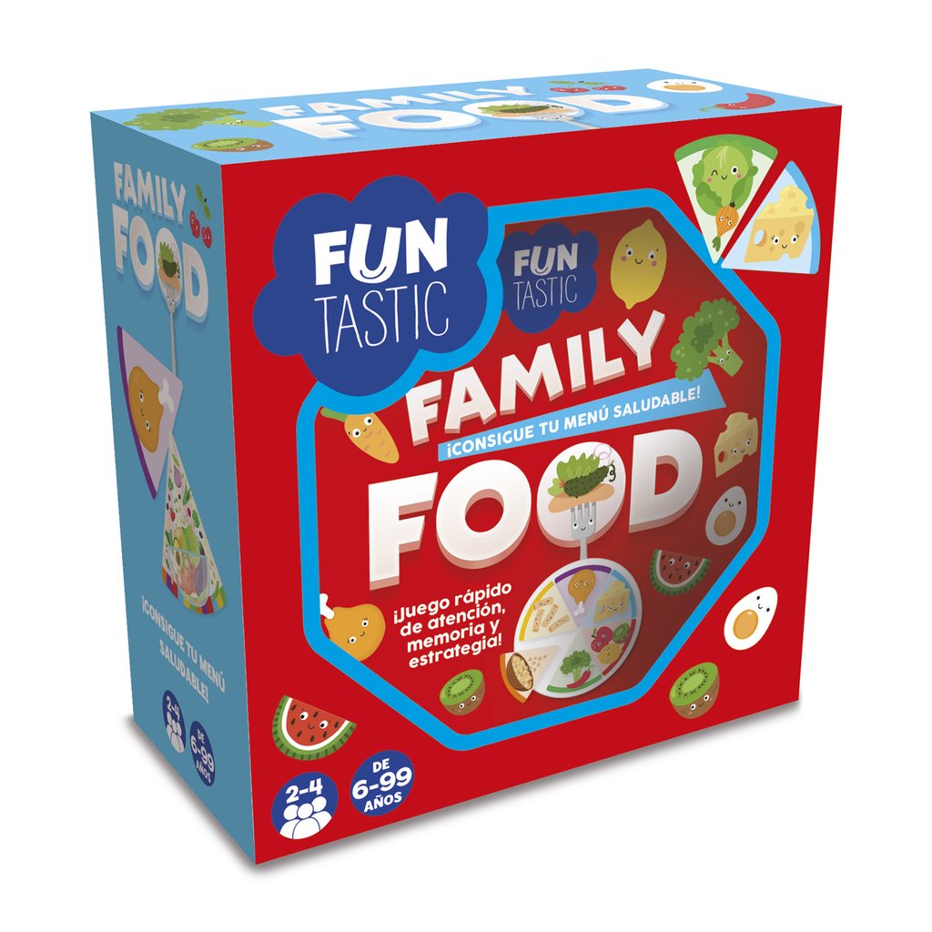 CARTAS FUNTASTIC - FAMILY FOOD con caja