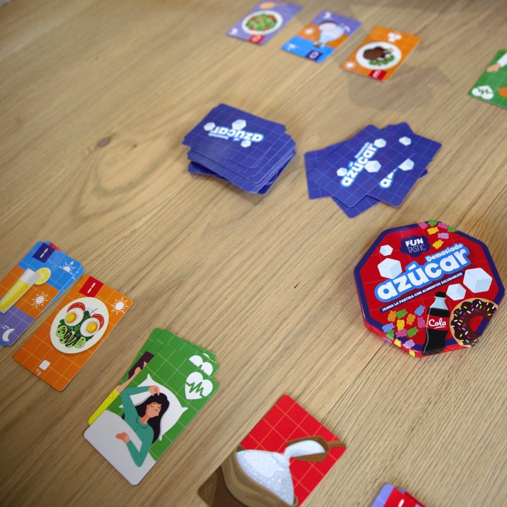 Cartas Funtastic - Demasiado azúcar con caja