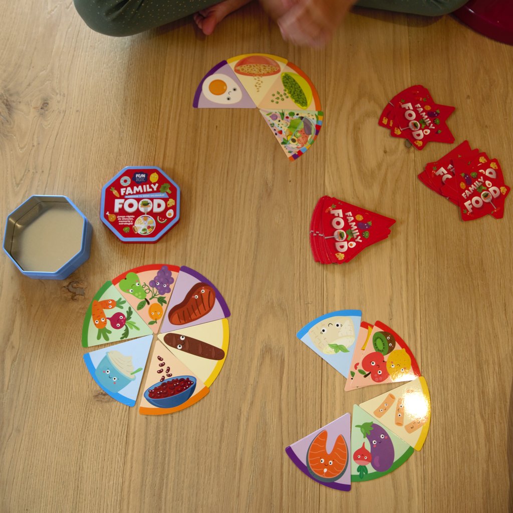 Cartas Funtastic - Family food con caja