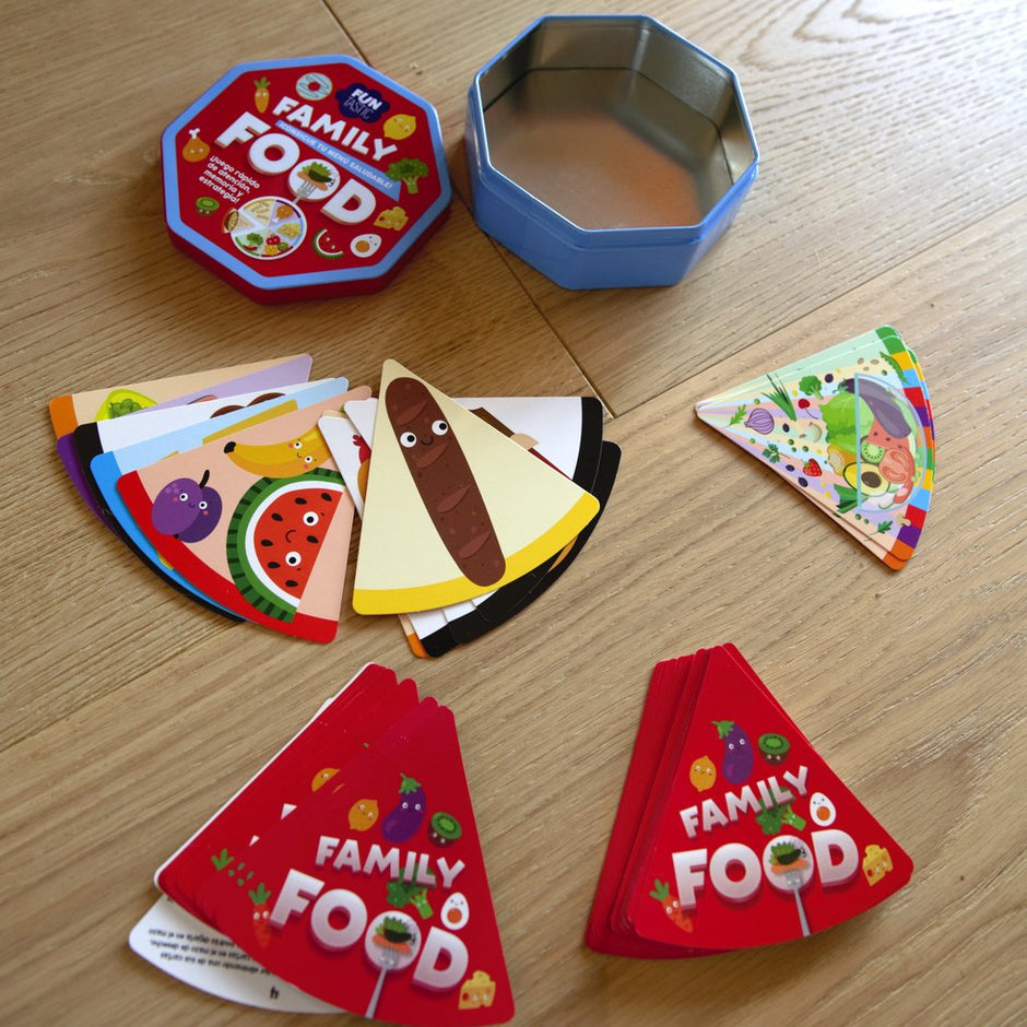 Cartas Funtastic - Family food con caja