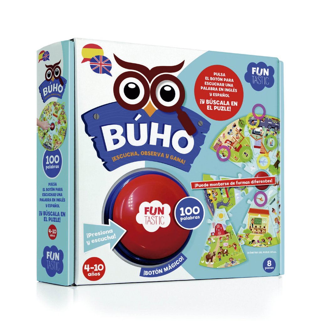 BUHO - PUZLE BOTON - 100 PALABRAS
