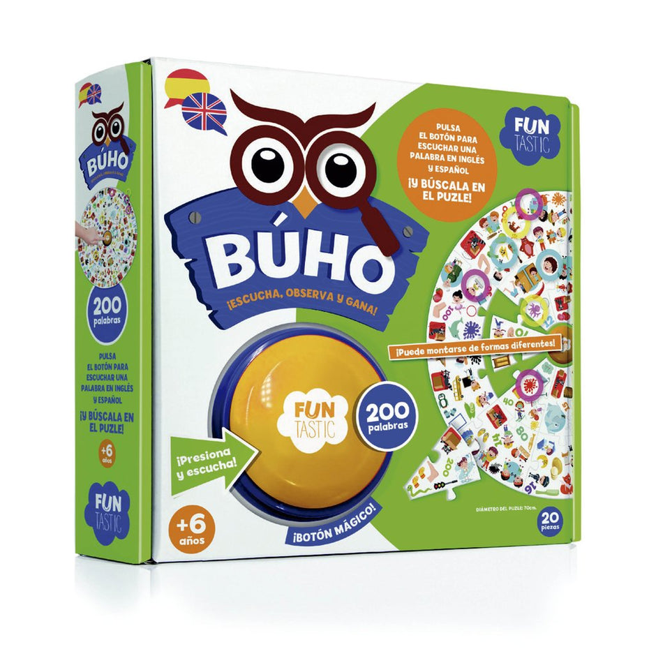 BUHO - PUZLE BOTON - 200 PALABRAS