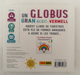 Un GLOBUS, Gran, Rodó i Vermell