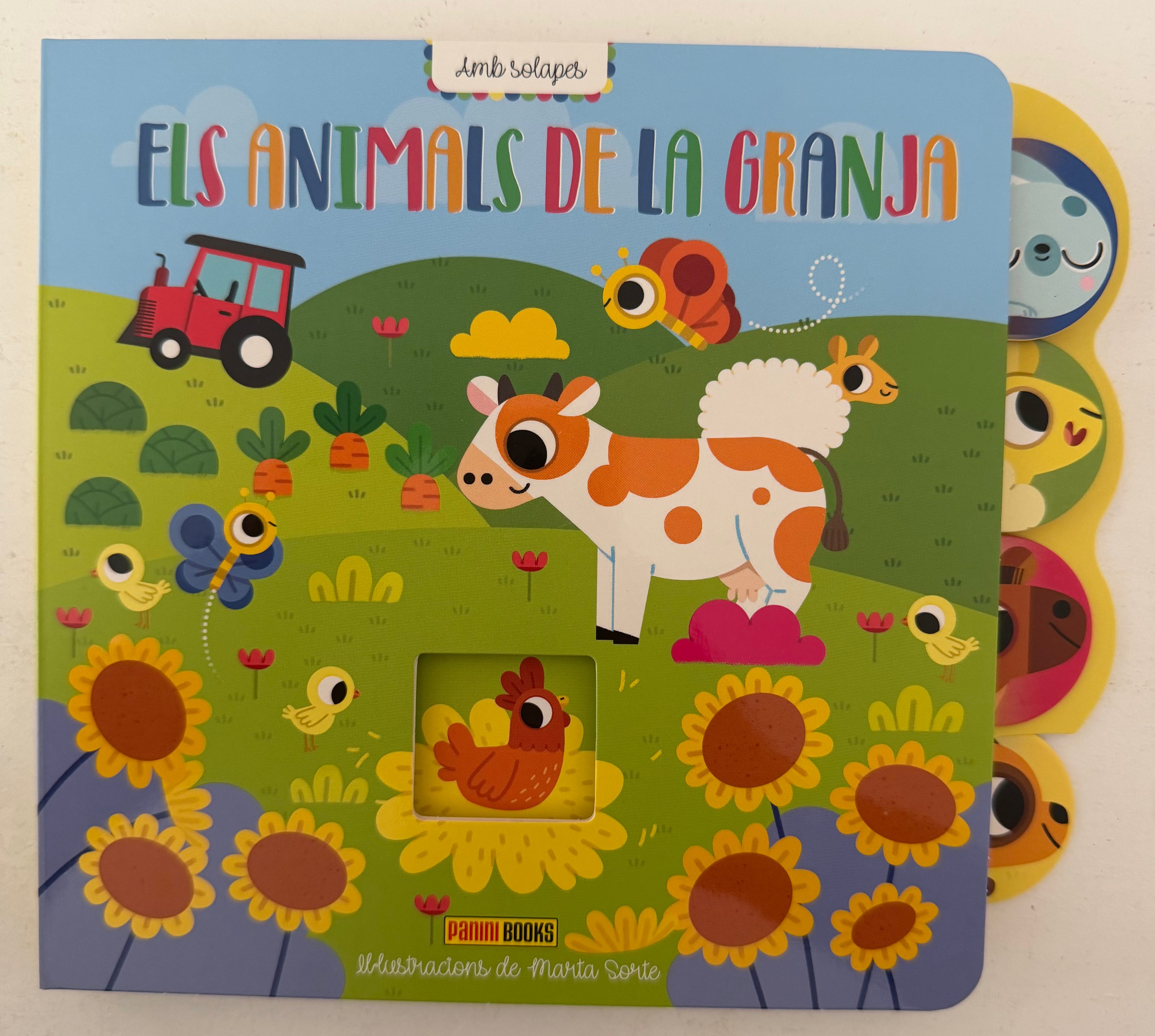 Els animals de la granja amb solapes