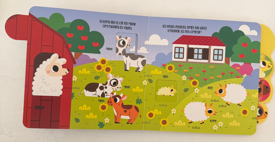 Els animals de la granja amb solapes