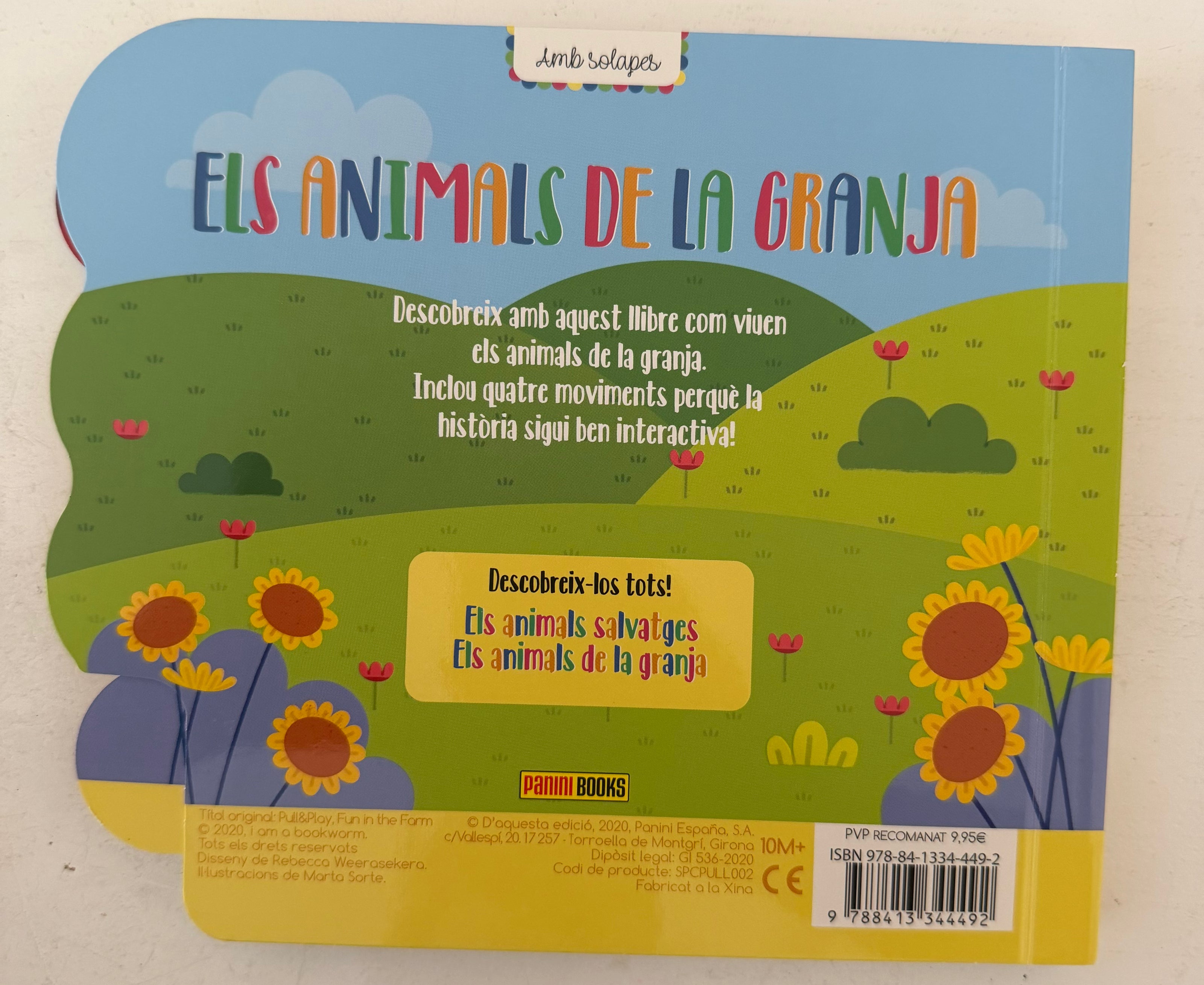Els animals de la granja amb solapes