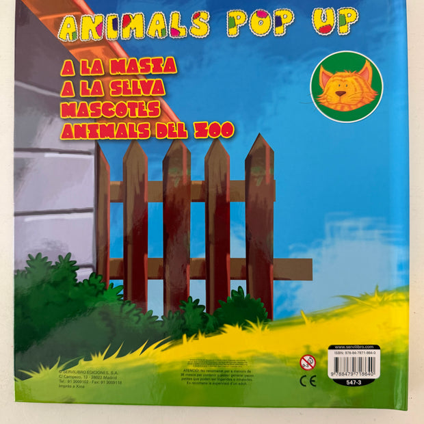 MASCOTES Animals POP-UP