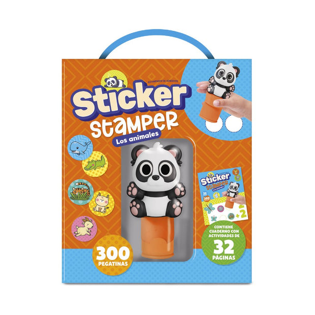 STICKER STAMPER - ANIMALES (FORMATO CAJA CARTON)