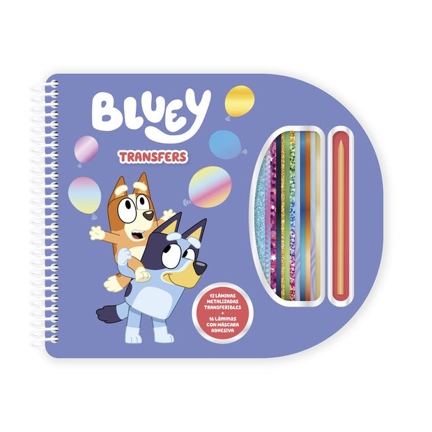 BLUEY TRANSFERS - LIBRETA ESPIRAL