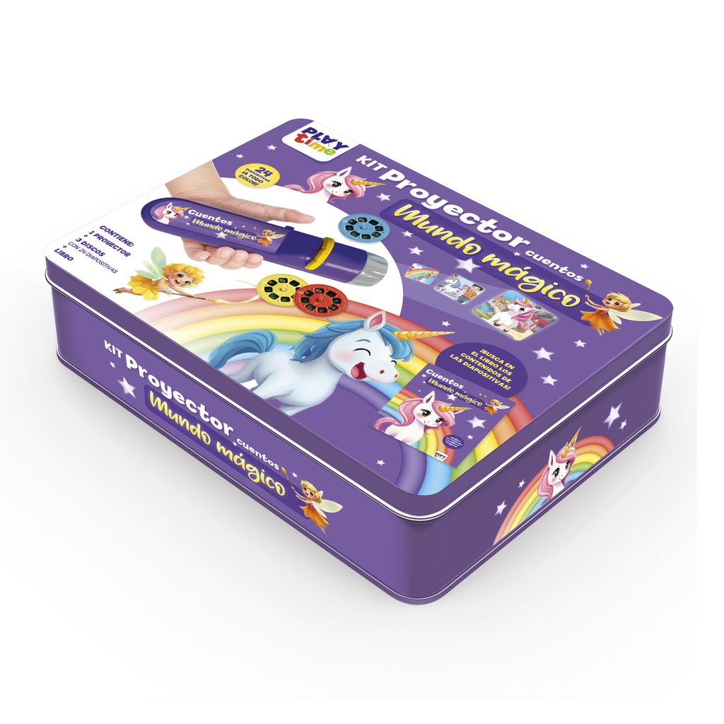 KIT PROYECTOR FANTASIA - CAJA METALICA