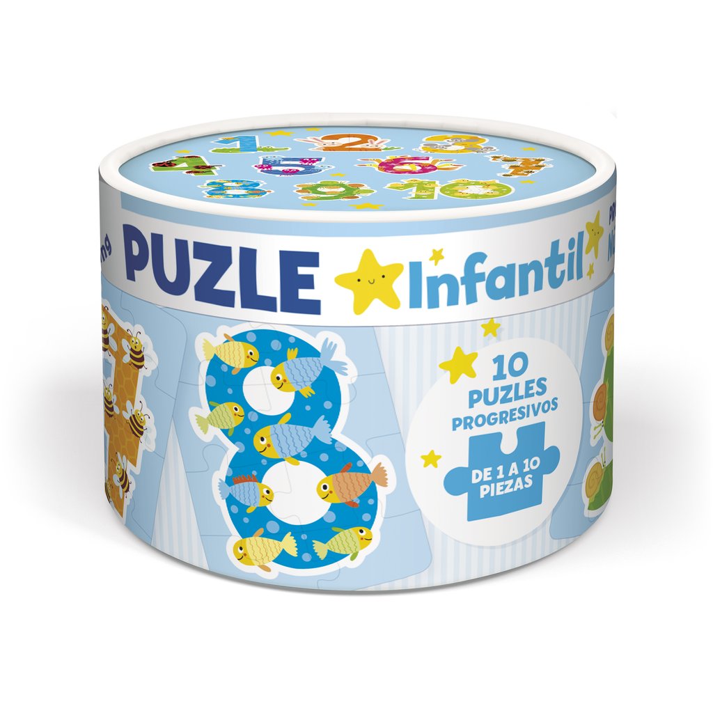 PUZLE XL PROGRESIVO: NUMEROS